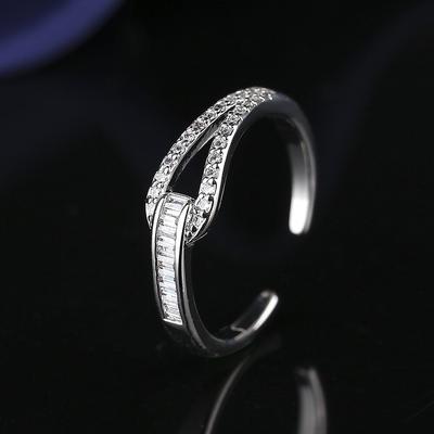 Hot Selling In Japan and South Korea, Light Luxury, Simple and Adjustable Ring Design for Women