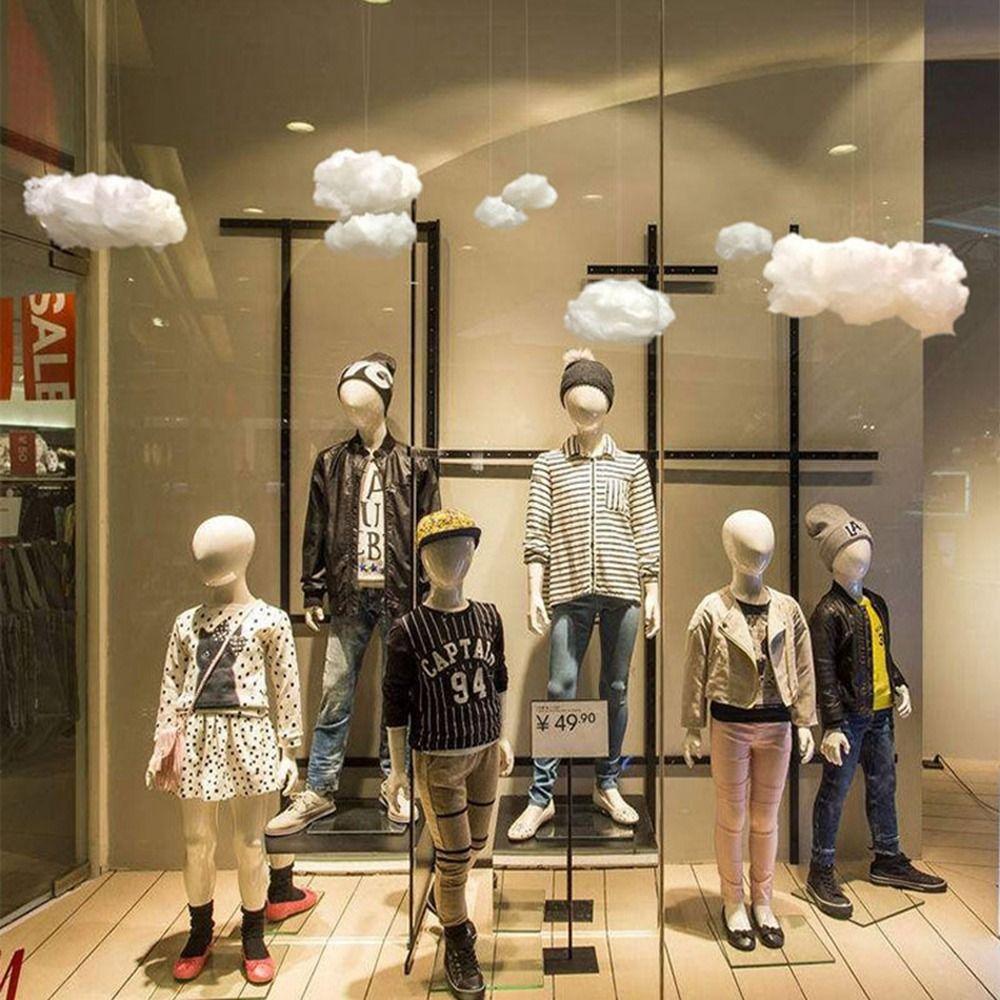 Wedding Arrangement DIY Shopping Mall Artificial Cotton Prop Cotton Cloud Ornaments Party Supplies