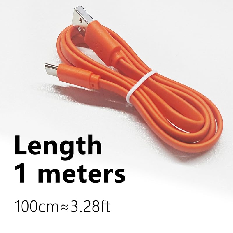 umvowuxa type c charging cable Charge5, Go3, Clip4, JR POP, Flip 6, Pulse 5, Xtreme3/2, Boombox 2. Quantum Wireless Bluetooth Headphone Charging Cable