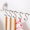 4pcs Stainless Steel Hooks Cabinet Door Back Clothes Towel Holder S-Shape Kitchen Bathroom Organizer Rack Bathrobe Hanger