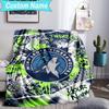 Custom Name Blanket Minnesota Logo Blanket Bedding Blanket for Travel, Camping, Living Rooms, Offices, Sofas, Fan Christmas gift