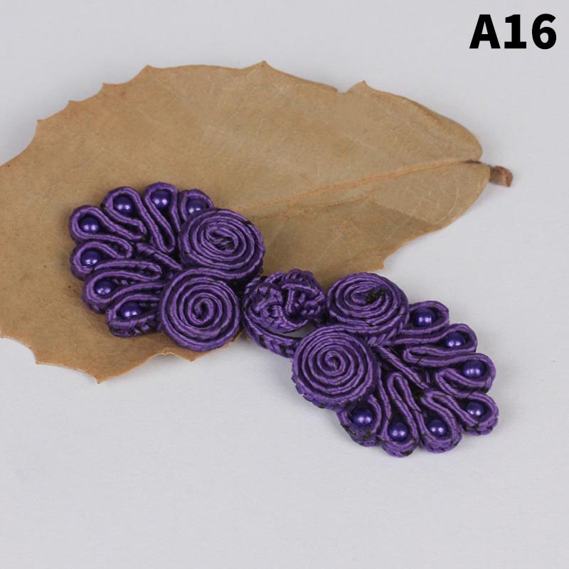 10 Stück Nylonknöpfe Chinesischer Knotenknopf Chinesische Handarbeit Cheongsam Tanganzug Knöpfe Knotenverschluss