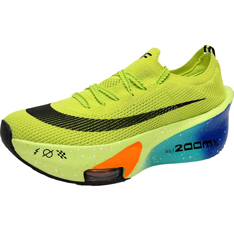 

Marathon Air Cushion Men Sports Running Shoes Breathable LightweightNonskid Carbon Plate Sneakers Women s Comfortable Athletic 44 армія зелений колір
