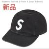 [USED] Supreme 2-Tone S Logo 6-Panel Black