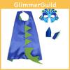 Dinosaur Kids Cloak Mask Set Tyrannosaurus Rex Performance Makeup Props Cosplay