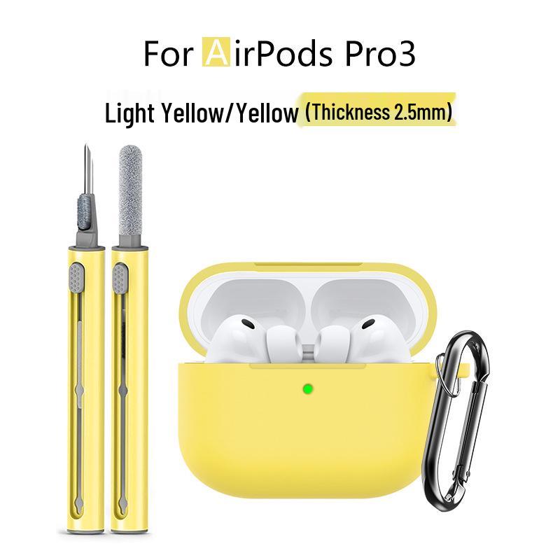 Compatible with Apple AirPods Pro 3 Silicone Protective Case, Bluetooth Earphone Cover