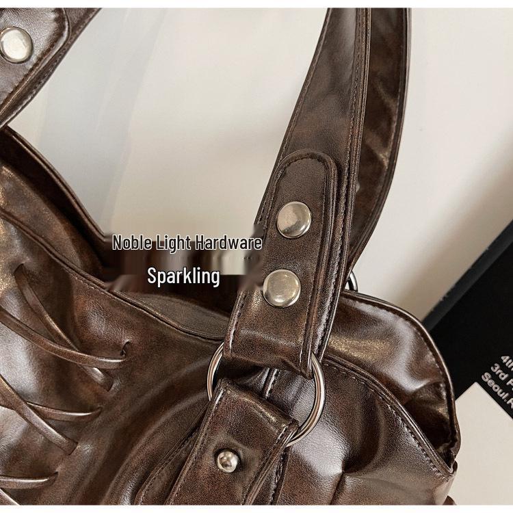 Women's High-End Large Capacity Versatile Tote and Crossbody Bag