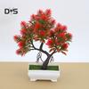 Blooming Bouquet Artificial Flower Pine Tree Bonsai Stage Garden Wedding Party Decor