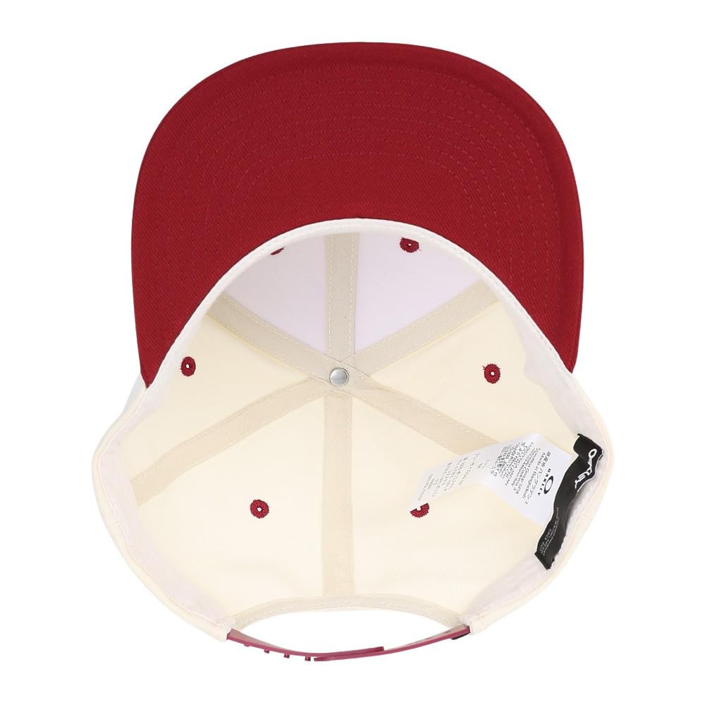 Oakley Mark III Cap - (1AD) Arctic White/Iron Red - One Size