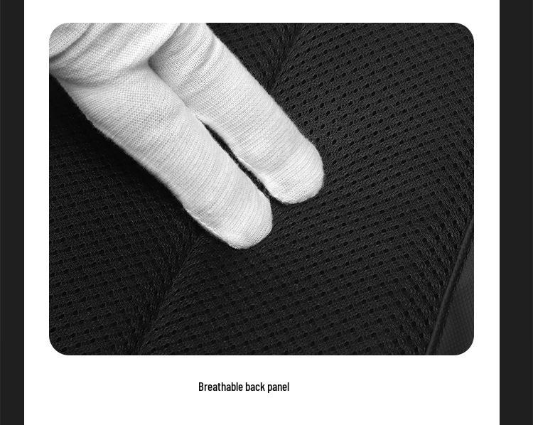 Expandable Men's Travel Backpack for Business and Short Trips - Large Capacity and Multifunctional Laptop Bag