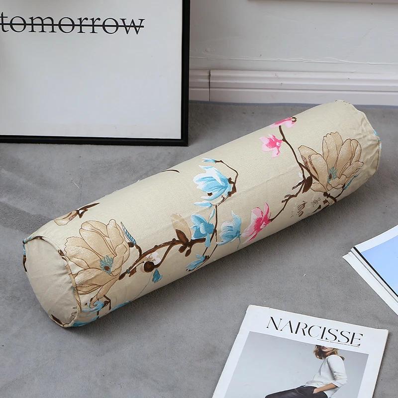 Pure Cotton Long Pillow Large Cylindrical Printing Removable and Washable To Sleep with You Clamp Leg Pillow Bed Cushion Gift