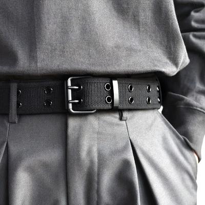 Neuer zweireihiger gewebter Gürtel mit Nadelschnalle für Herren, Damengürtel, Freizeit, Sport, Outdoor, Arbeitsgürtel mit Cargohose, Jeansgürtel