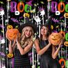 Creativity Pumpkin Ghost Bat Curtain 1X2M Wall Hanging Ghost Pendants  Photo Background