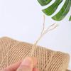 Funie de iută de 2 mm, sfoară naturală groasă de grădină pentru susținerea plantelor, împachetare, meșteșuguri, ambalare, proiecte de dantelă