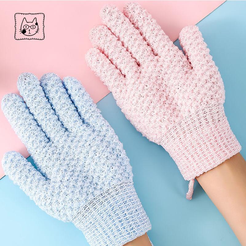Rubbing Towel Five Finger Shower Gloves Shower Frosted Mud Shower Tools Frosted Shower Towel Scrubbing Tool Shower Gloves