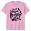 Happy Halloween Cute Witches Unisexs TShirt Witches Halloween Gift For Her