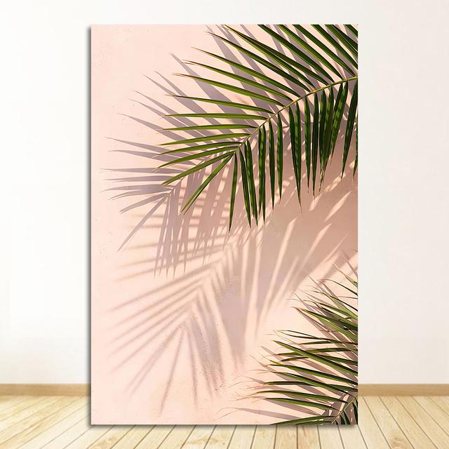 Duvar sanatı tuval yağlıboya Tatil Seyahat Posterler Baskılar Resimleri için Oturma Odası Ev Dekorasyon Modern Manzara Tropik Bitkiler
