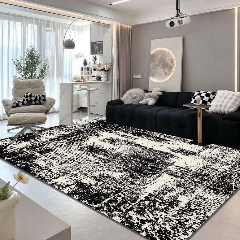 Nordic Modern Abstract Carpets for Living Room Home Floor Mat Study Large Area Rug Washable Bedroom Decor Minimalist Carpet