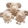 Morbido Peluche Pecora dalle Grandi Corna Giocattolo Peluche Morbido Cuscino Animali di Peluche Giocattoli Regali per Bambini Regali di Compleanno Decorazioni per la Casa
