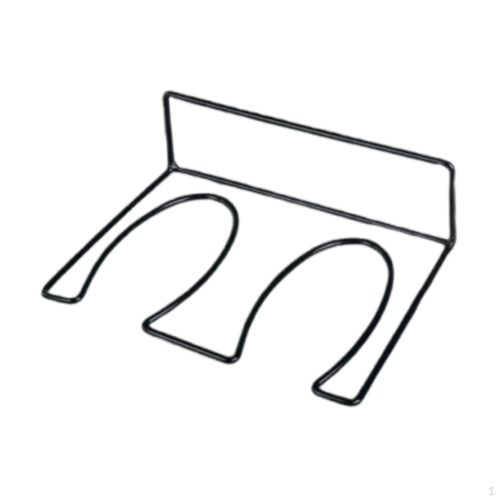 

Настенный держатель для обуви, Органайзер для прихожей и гаража чёрный