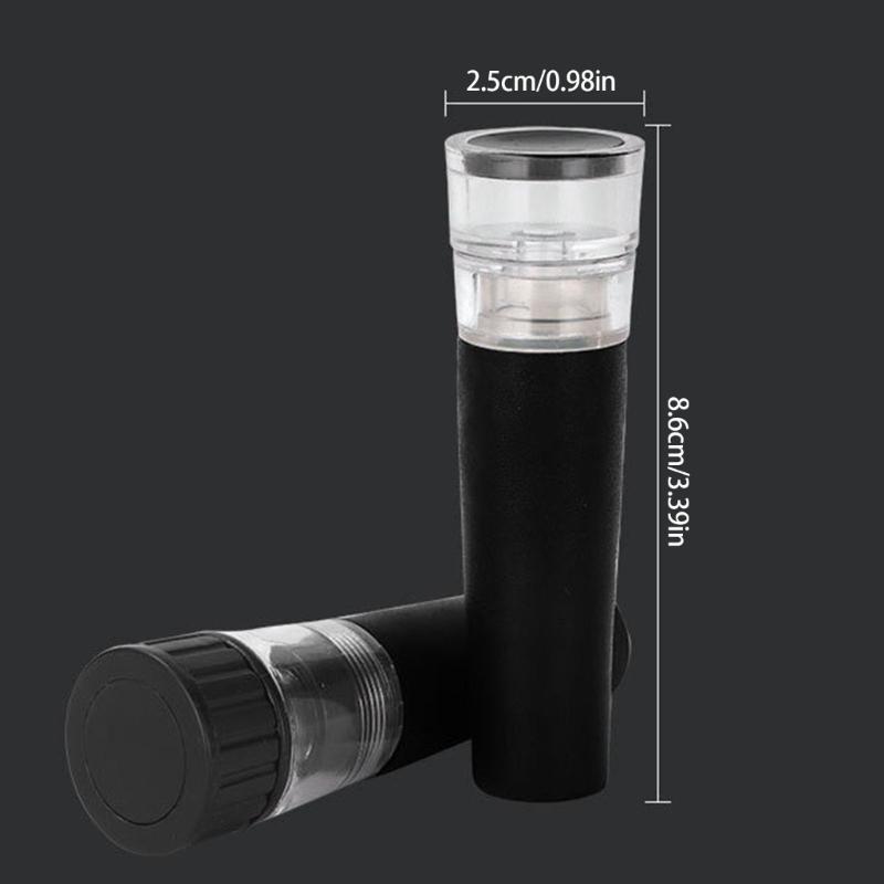 Feine Weinkonservierungsstopfen Luftpumpen Weinflaschenverschlüsse Verhindert Oxidation in Standardflaschen