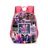 KPop Demon Hunters Kids Large Capacity Layered Backpack Students School Bags for Girls Boys Cartoon Bookbag Travel Backpack