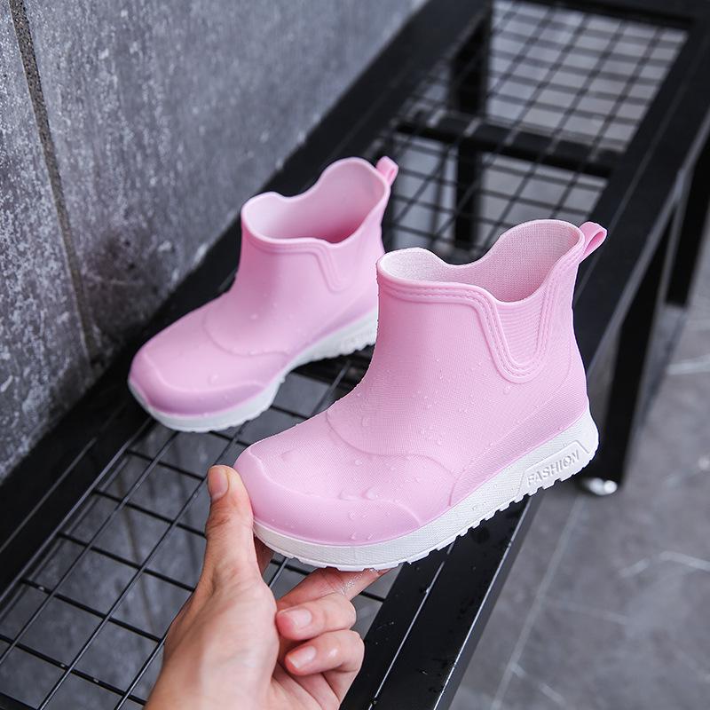 Stylish Non-Slip Waterproof Kids' Rain Boots for Boys and Girls