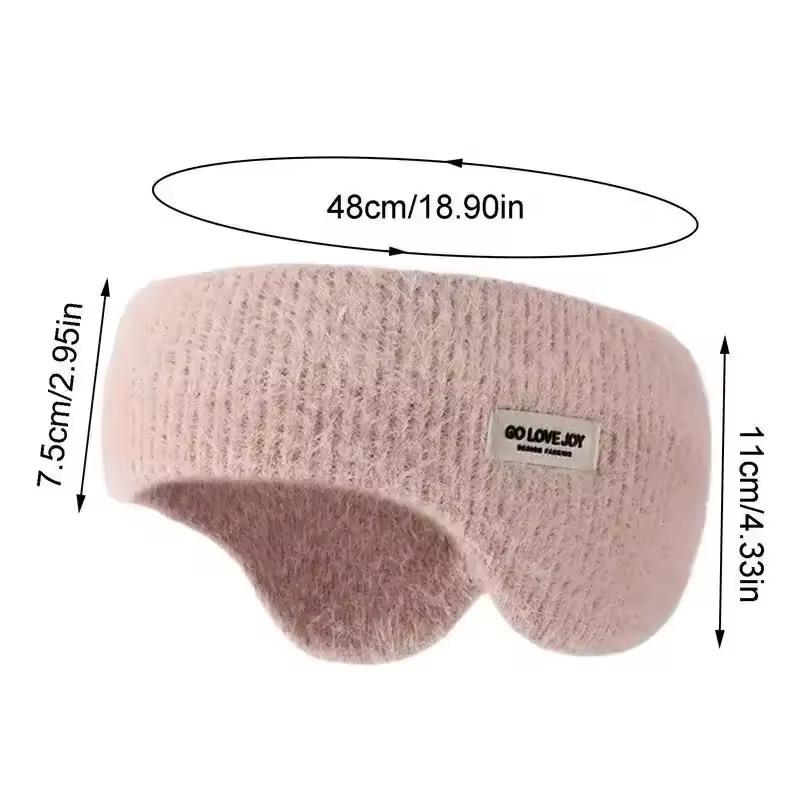 Winter Ear Warmer Earmuffs Headband Cute Hair Bands Outdoor Skiing Sport Thick Hairband For Women Men Headscarf Hair Accessories