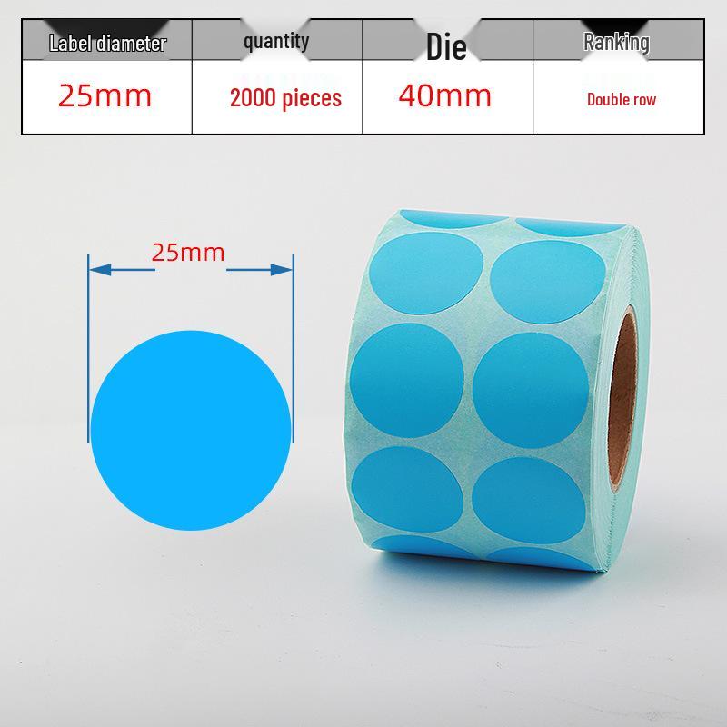 Waterproof Adhesive Thermal Barcode Stickers - Various Sizes