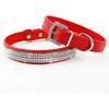 Rhinests Shing S Pu Dog Pet Collars With Rhinests Leredx-s:5/8"*8-10"