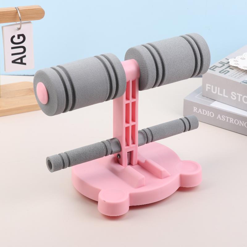 Sprzęt do ćwiczeń brzuszków z podwójną przyssawką, stabilny trenażer mięśni brzucha z linką do ćwiczeń do domowej siłowni, pomocnik wzmacniający mięśnie tułowia