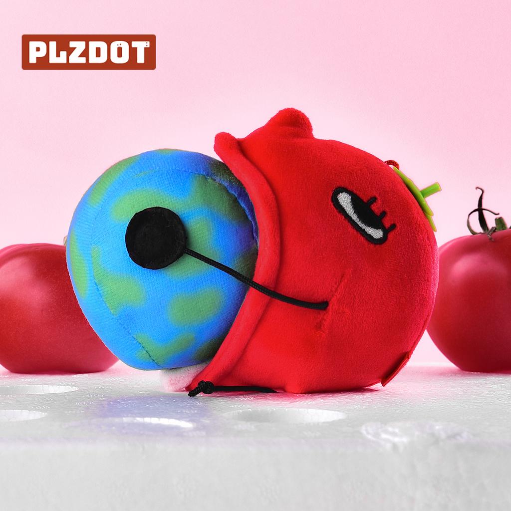 Plzdot Official Edition "Five-Star Good Fig" Jelly-Filled Little Egg Plush Blind Box Abstract Parody Doll Toy Figurine Gift