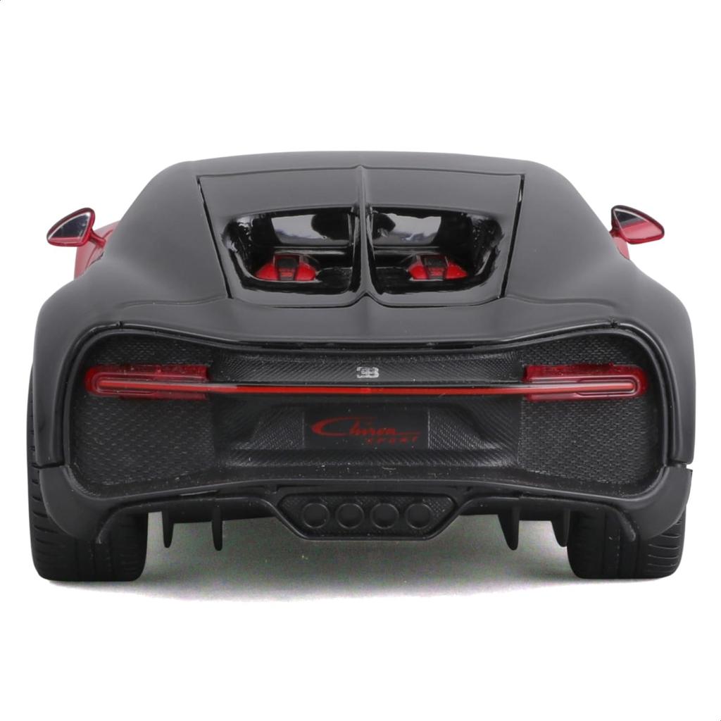 Maisto 1/24 Bugatti Chiron Sport Red / Diecast Model Car, Finished Product 31524