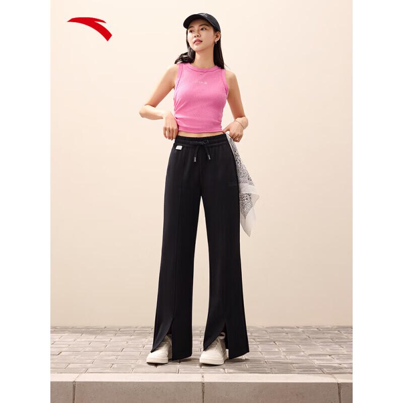ANTA Women s Loose Straight Flare Casual Long Pants 165/M