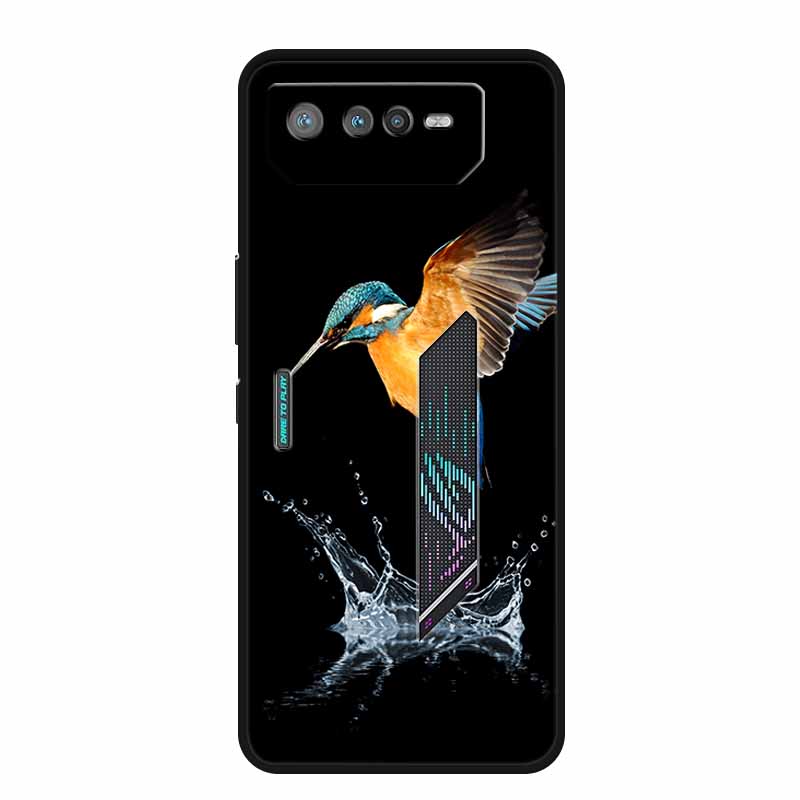 Für Asus ROG Phone 6 Hülle Luxus Silikon TPU Weiche Abdeckung Handyhülle für Asus ROG Phone 6 Pro Funda Rog6 Schutz Hülle Cartoon Hülle