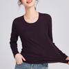Tencel Linen Mask Air Feeling Long Sleeve Women's New Simple Casual and Thin Skin-friendly Top