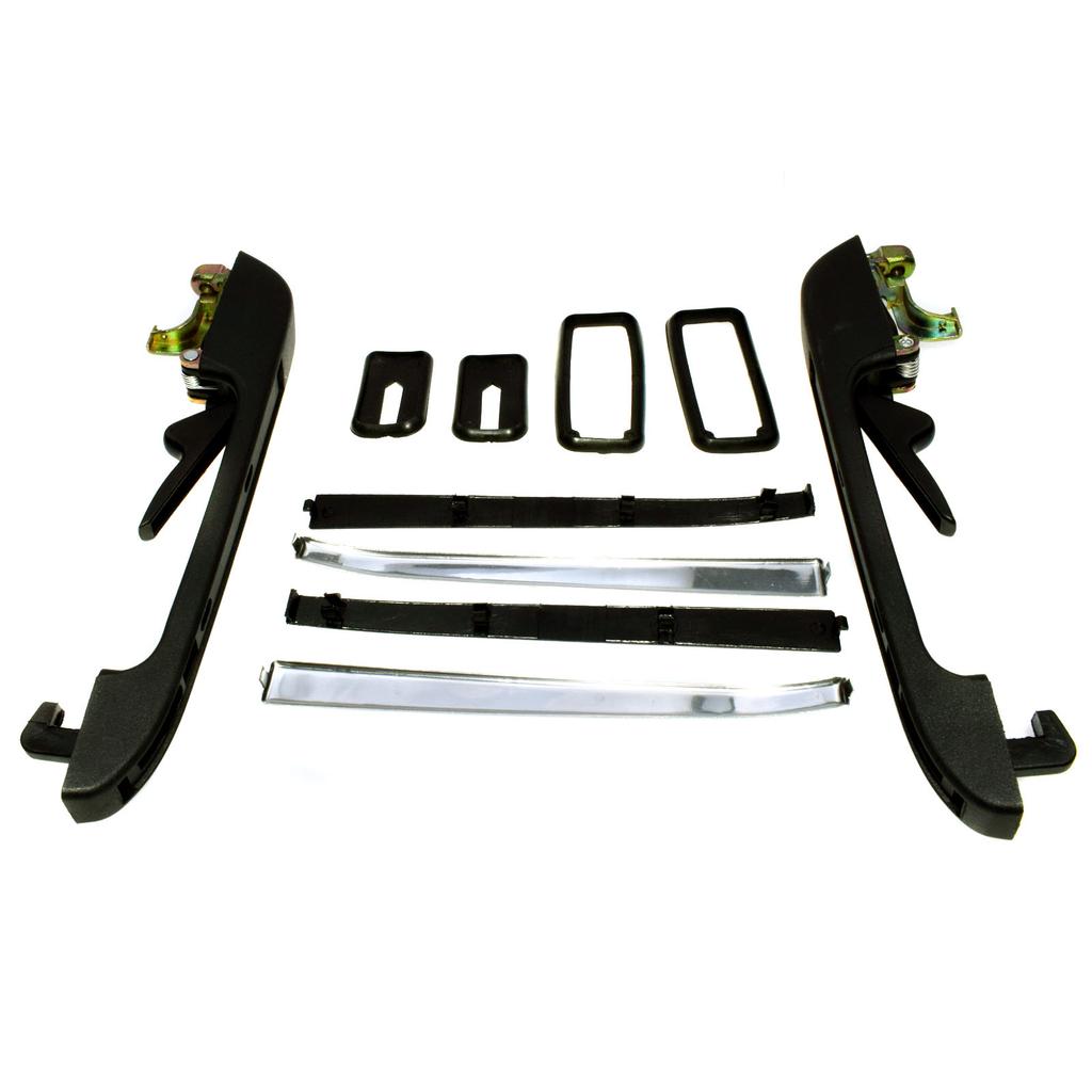 NEW Front Rear Left Right Side Outside Door Handle For VW Golf GT GL GTL Jetta MK1 MK2 191837205A 191837206A 193839205 193839206
