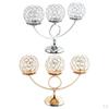 Candle Metal Crystal Candelabra Wedding Decoration Centerpieces Dining room and home Decor