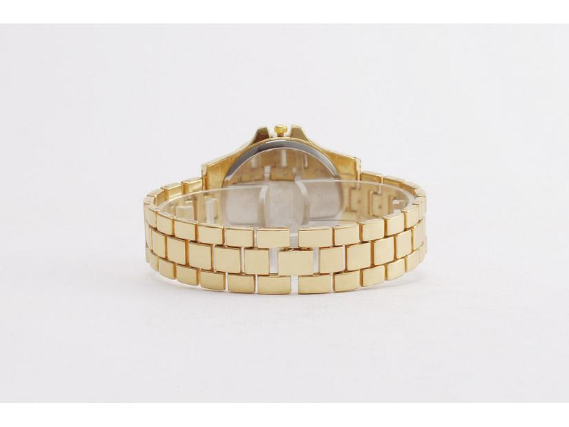 Ceas de lux pentru bărbați, cu cuarț, cu design cu trei cadrane cu diamante complete