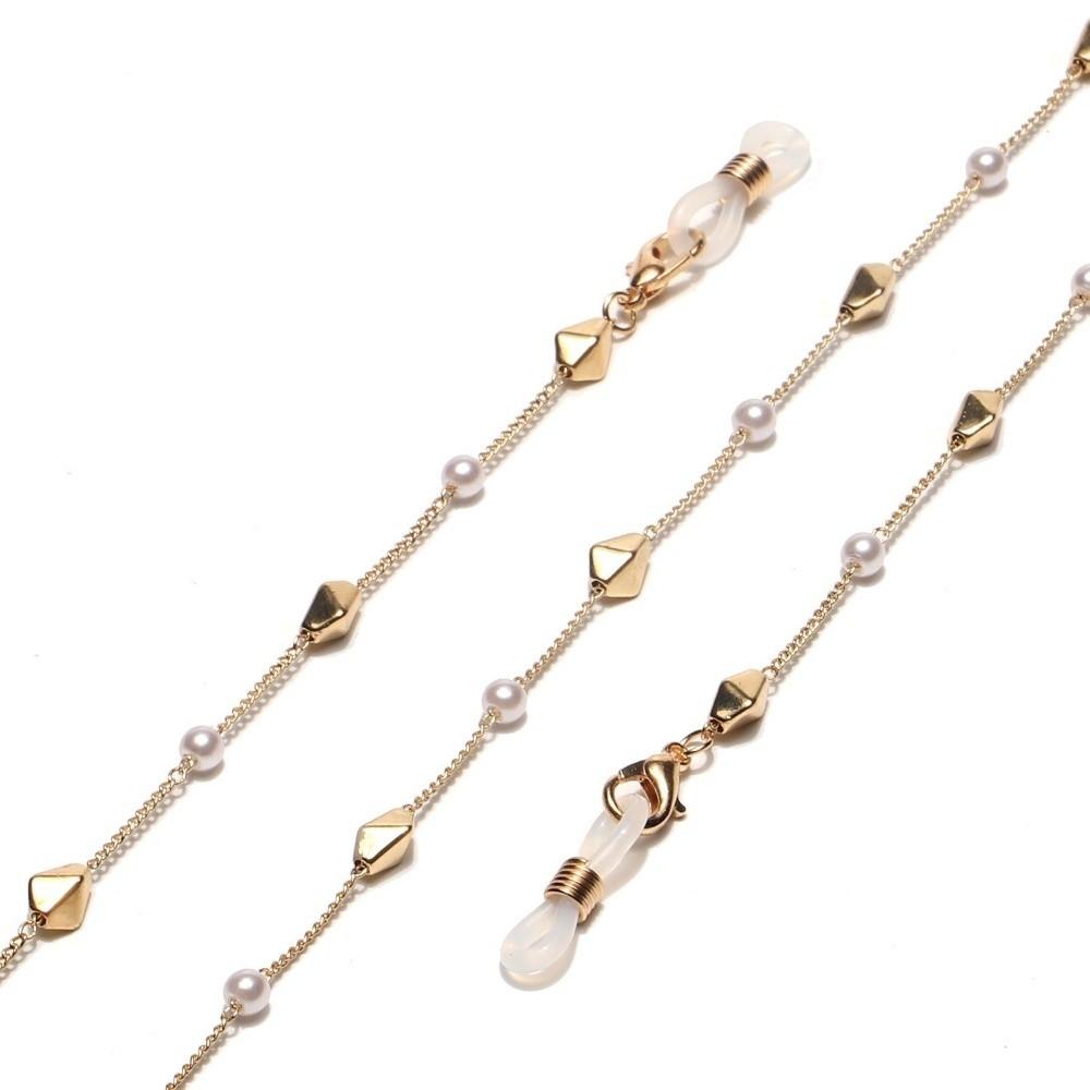 70cm Sunglasses Chains Pearl Neck Strap Luxury Glasses Chain  Reading Glasses