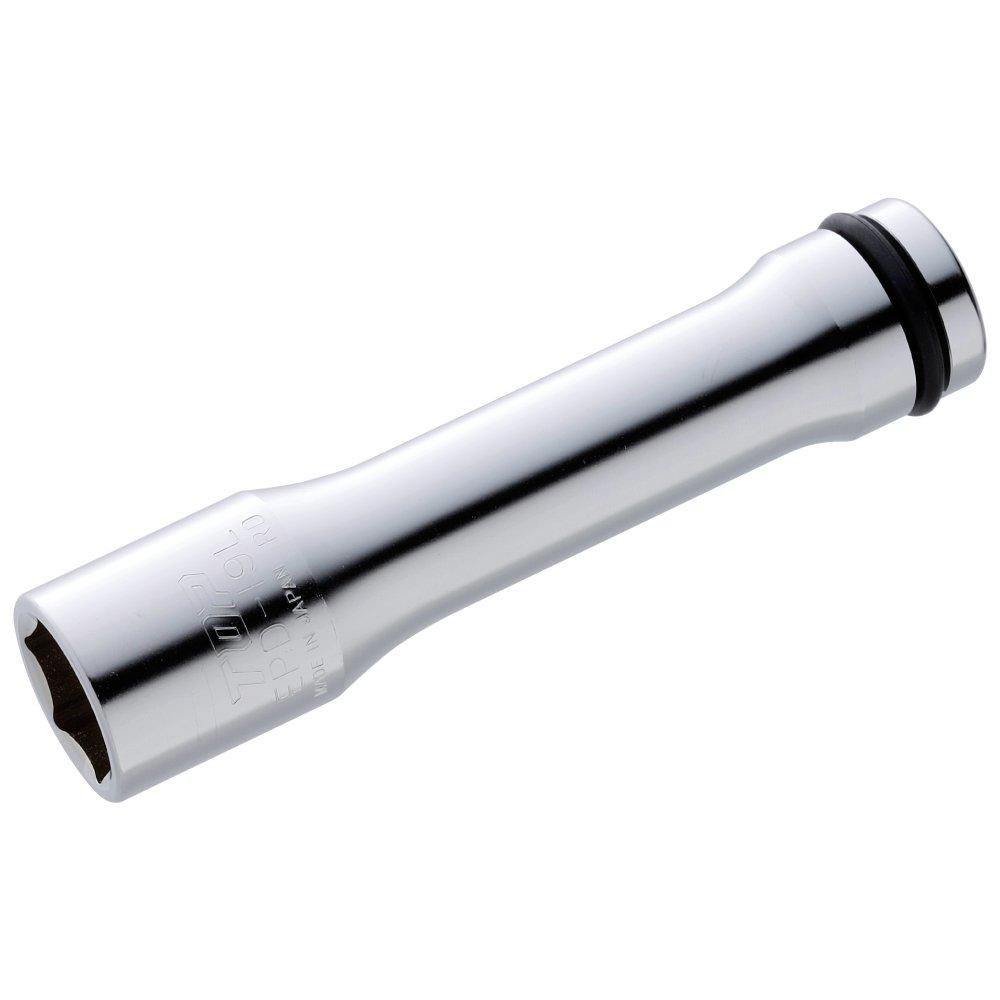 

TOP Industrial Construction Long Socket for Impact 19mm 120mm Overall Construction Construction Made in Japan (TOP) Wrenches, Flats, Length, 12.7mm