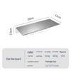 "Single-Layer 304 Stainless Steel Bathroom Shelf & Cup Rack"