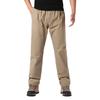 Wiosenne jesienne modne spodnie casualowe dla mężczyzn bawełniane spodnie cargo w jednolitym kolorze z elastyczną talią proste nogawki streetwear męskie spodnie joggers