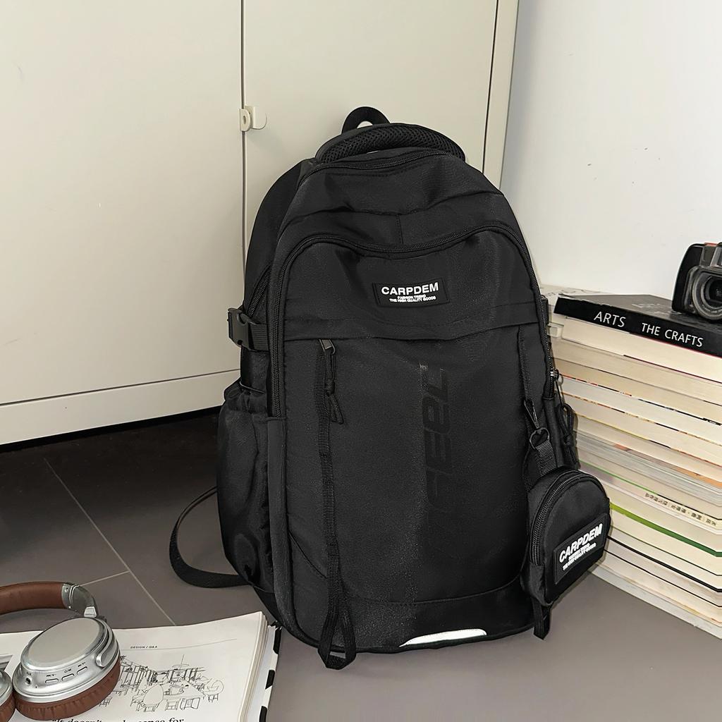 Backpack women's new large-capacity travel backpack junior high school student high school student schoolbag men's and women's computer bag