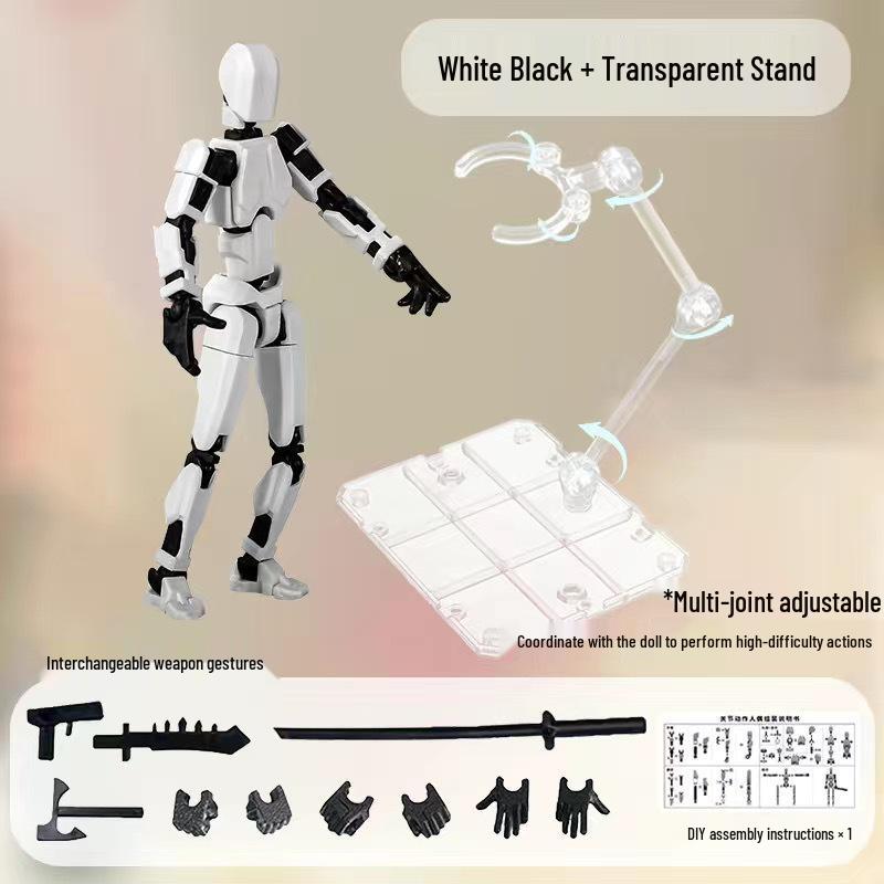 Magnetic Anti-Gravity Dummy13 Fully Articulated Decompression Figure Model Doll