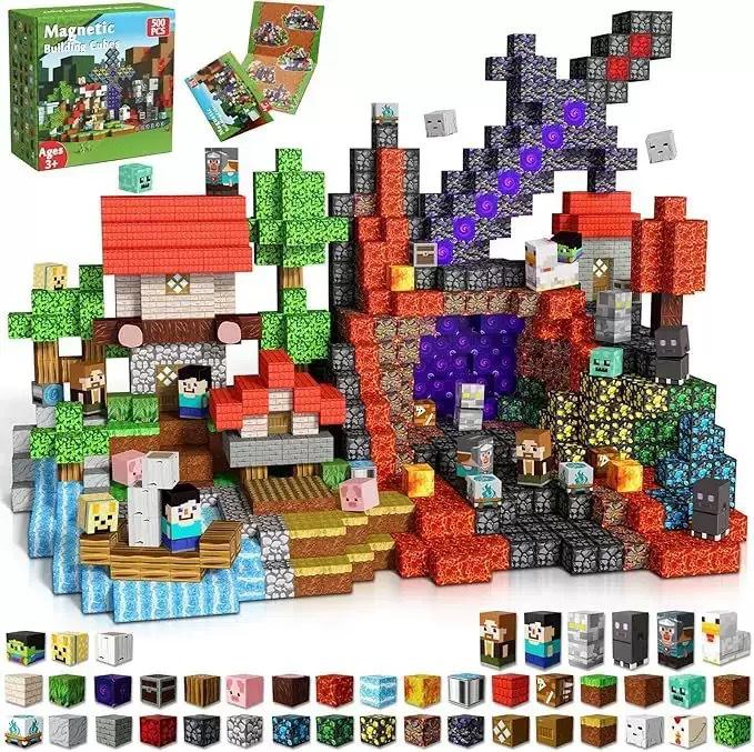Cross-border Magnetic World Cube Puzzle Set - 2CM Building Blocks