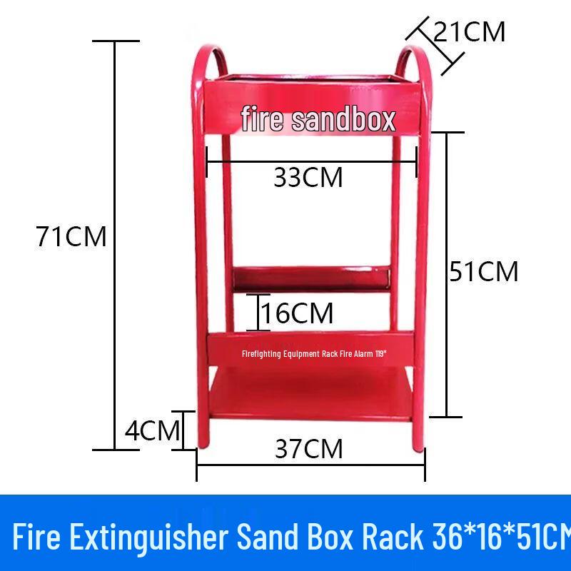 Industrial Fire Safety Station with Sand Box