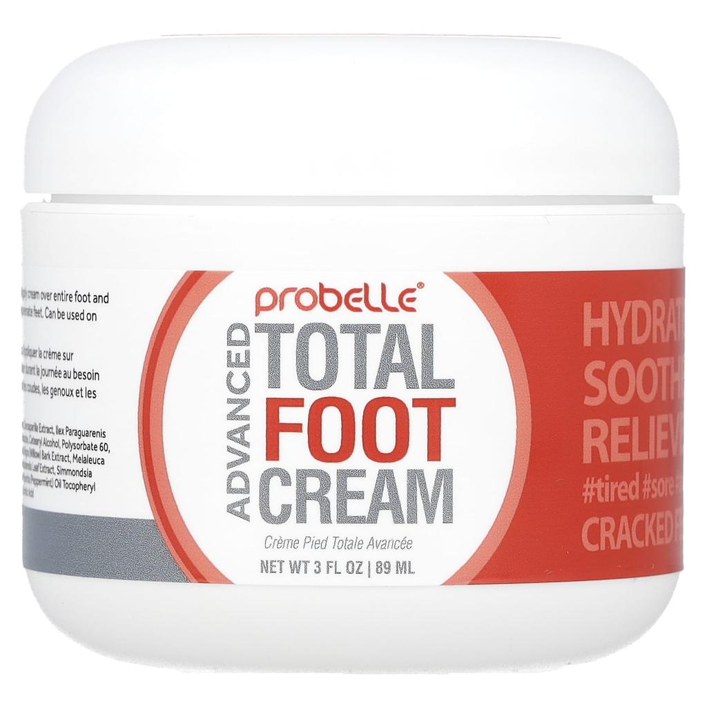 Probelle Advanced, Total Foot Cream, 3 Fl Oz (89 Ml)