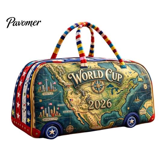 Easy Clean Travel Bag Soccer Handbag, with Quilted Design, Large Capacity Durable Polyester Duffel Lightweight Carryall Tote Bag, for Fitness Work And