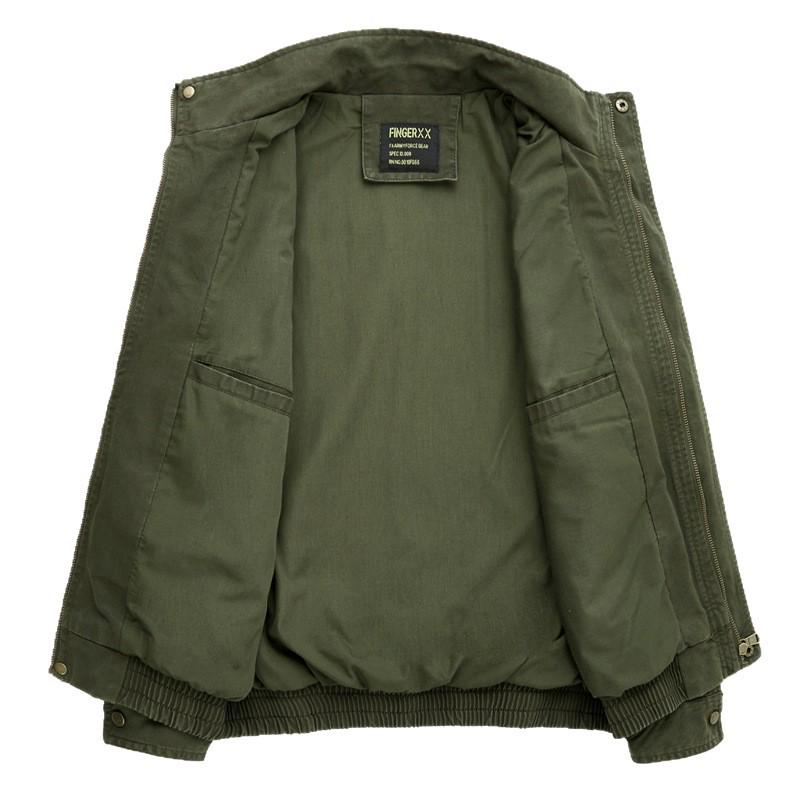 2026 Men's Jeep Style Thin Workwear Jacket - Outdoor Stand Collar